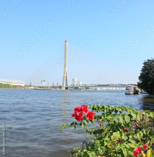 Romantic view on river, Bangkok © svehlik