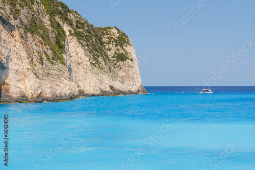 Shipwreck Bay, Navagio Beach,  Zakynthos, Greece © dziewul