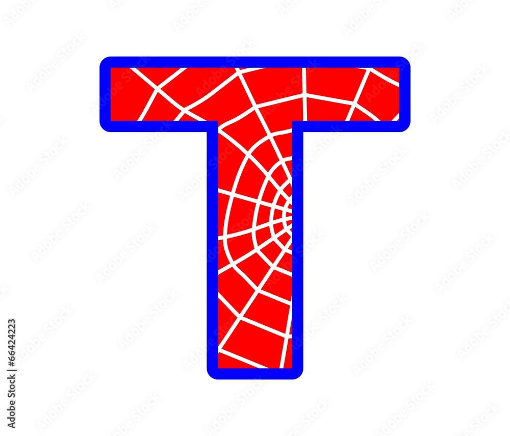 T letter spider web alphabet Stock Vector Adobe Stock T letter spider web alphabet Stock Vector Adobe Stock