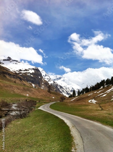 alpine valley - Switzerland, Engadine, Fex valley