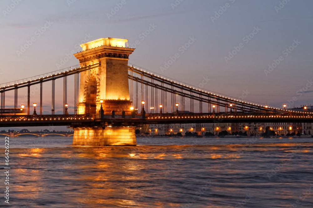 Obraz premium Budapest at night