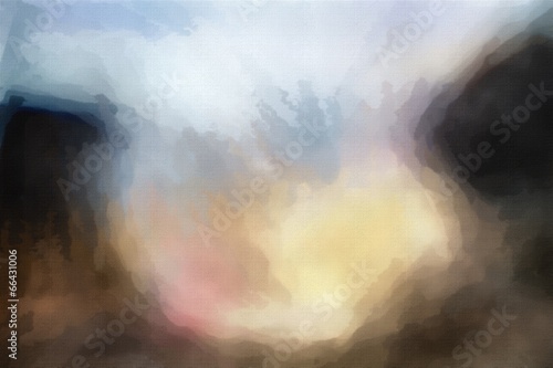Colorful abstract watercolor blur