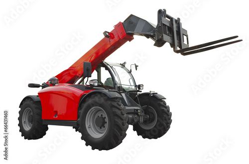 Tableau sur toile Telescopic handler