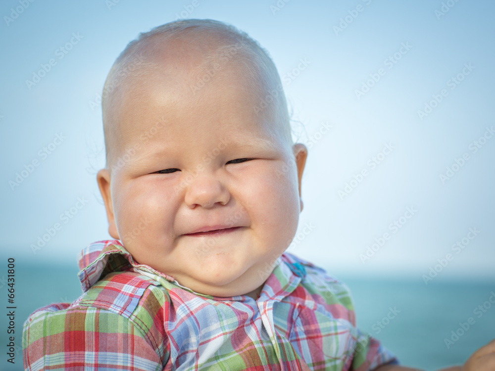 Baby on the beach