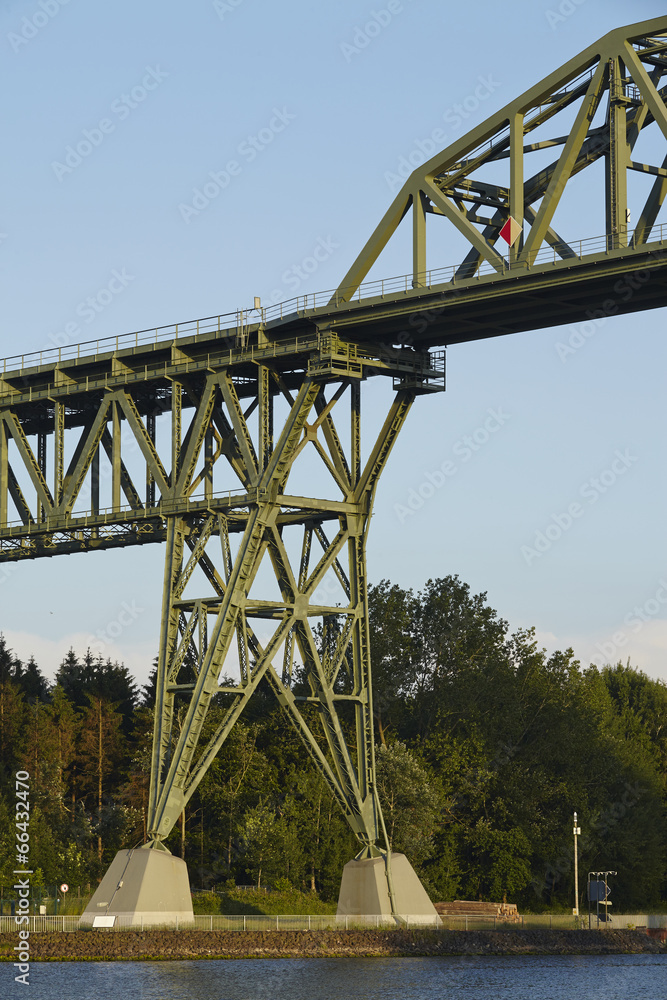 Hochdonn - Eisenbahnbrücke über den Nord-Ostsee-Kanal