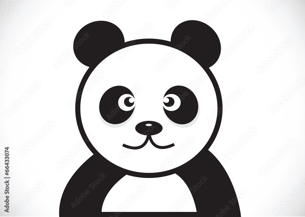 Obraz premium Panda cartoon character