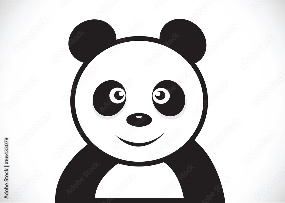 Fototapeta premium Panda cartoon character