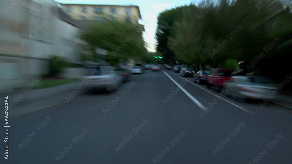 Portland City Driving Dusk Portland City Driving Dusk