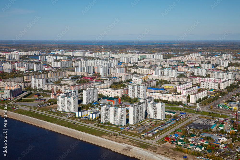 Nizhnevartovsk city, Russian center of oil industry
