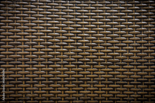 Wicker of furniture for background and texture photo