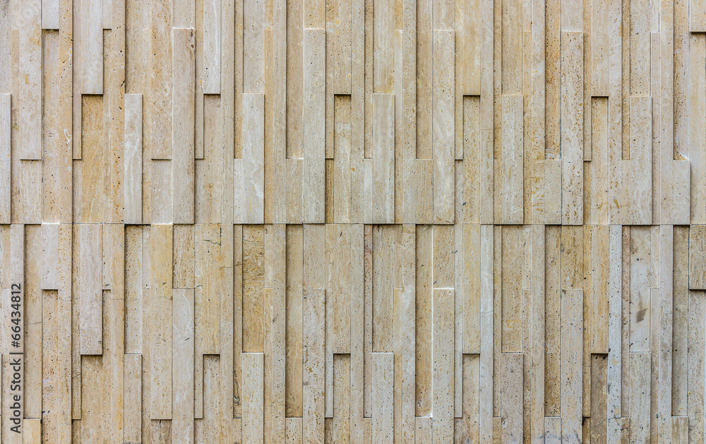The modern design of stone wall The modern design of stone wall