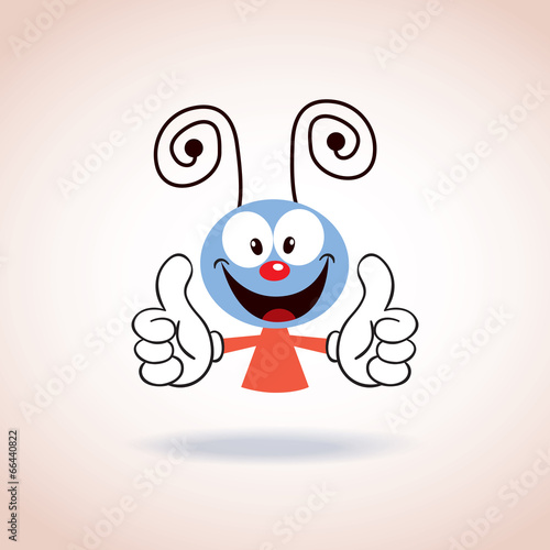 cute mascot cartoon character