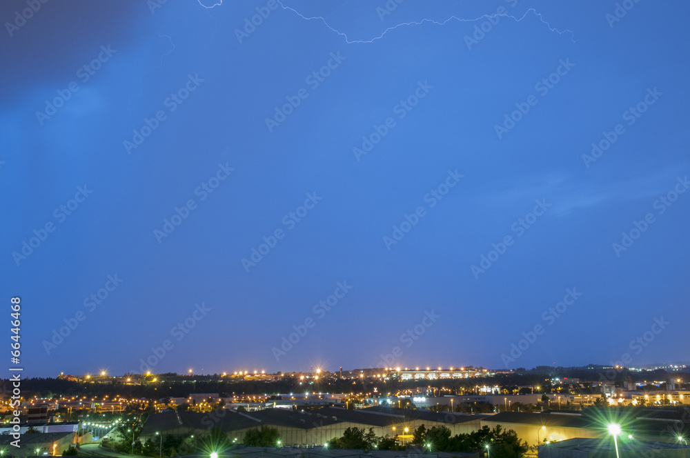 Fototapeta premium thunderstorm