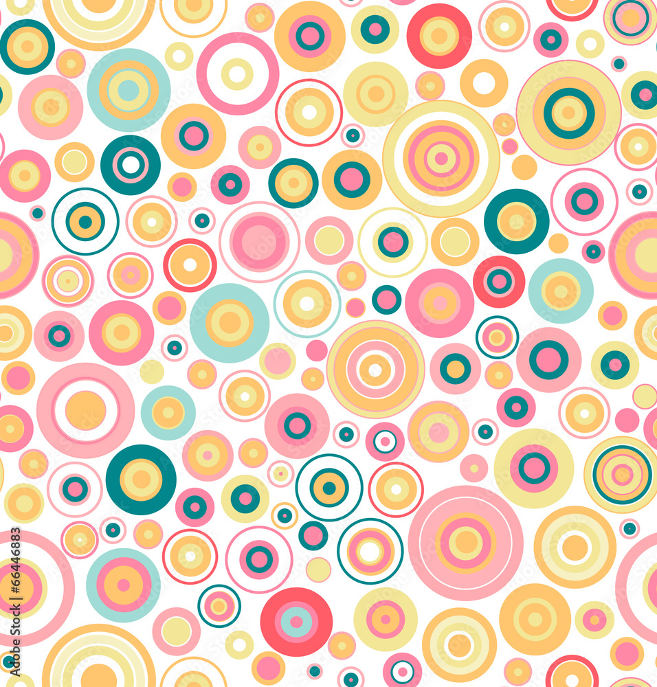Abstract circle background, vector illustration