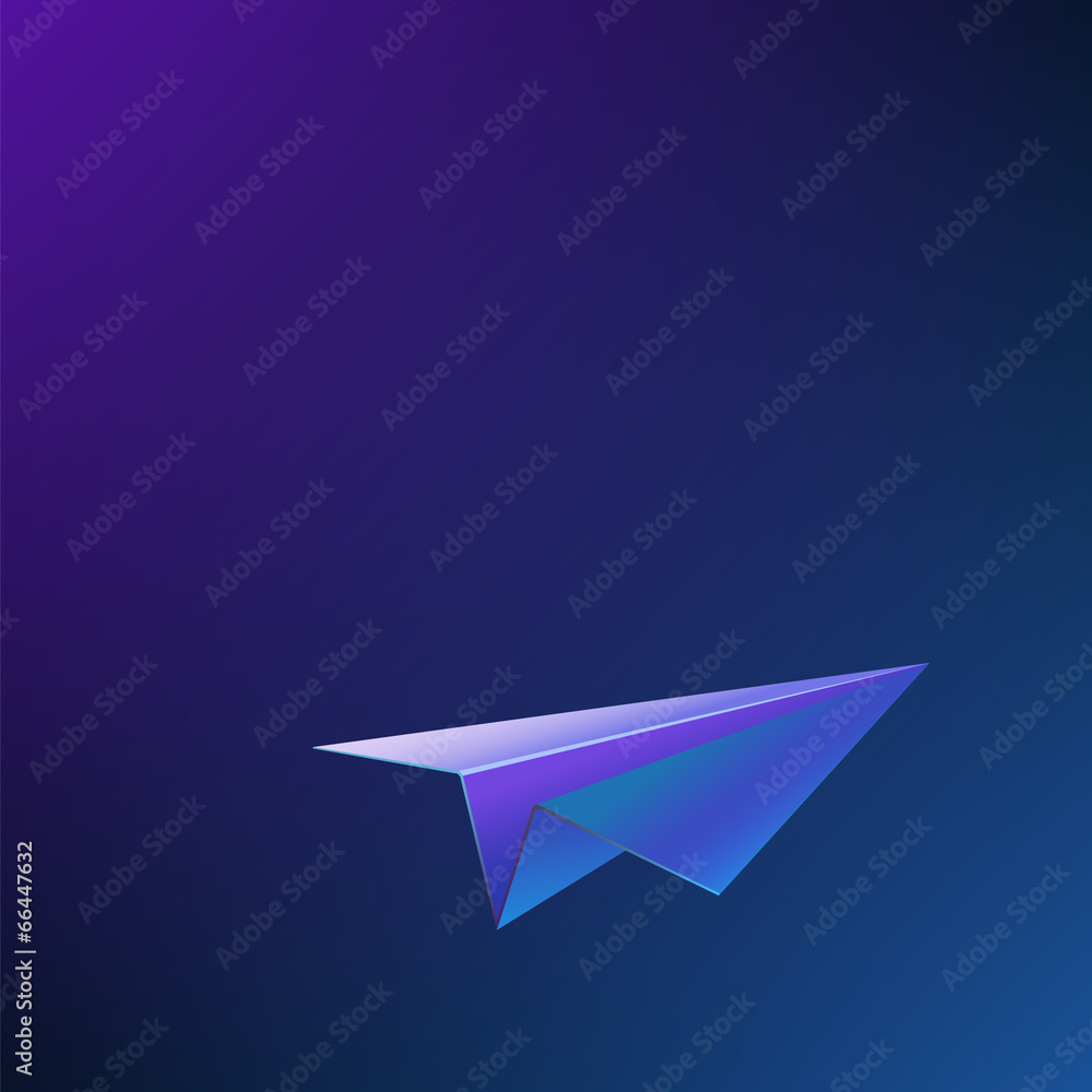 Abstract background with airplane Abstract background with airplane