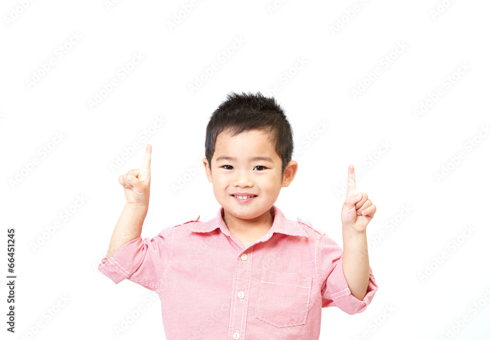 男の子 指差し 男の子 指差し
