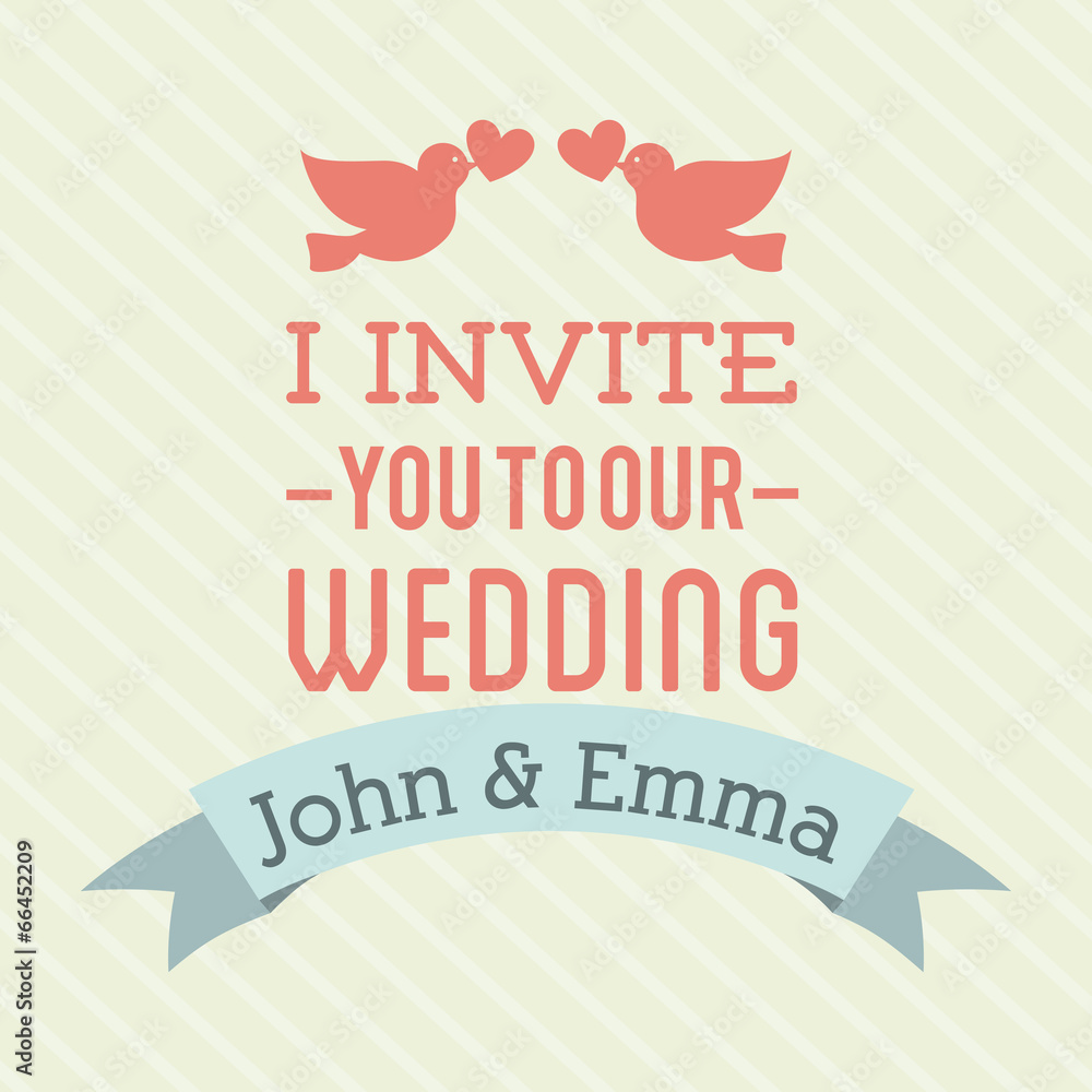 Obraz premium Wedding design