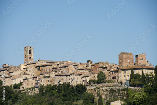 Cityscape of Colle Valdelsa (Tuscany) 