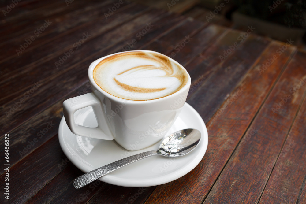 Cup of latte coffee Cup of latte coffee