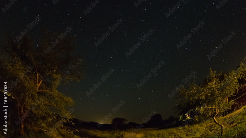 Star Time Lapse Kruger Park Fisheye Star Time Lapse Kruger Park Fisheye