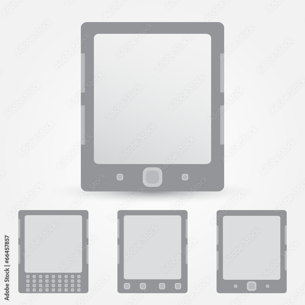 E-Book Reader vector icon E-Book Reader vector icon