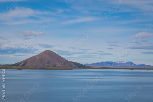 beautiful vibrant summer landscape of famous place tourist icela photo