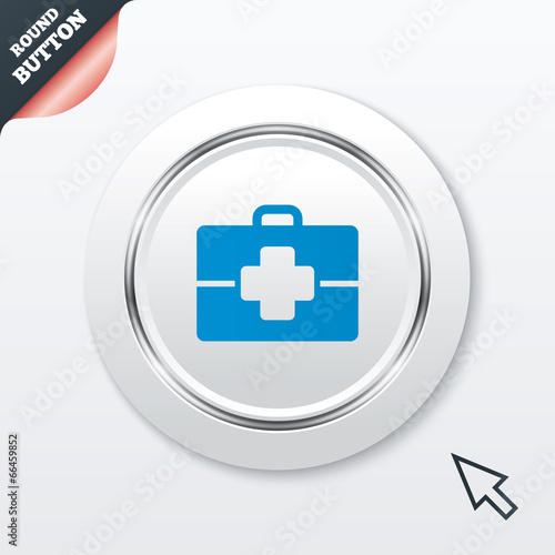 Medical case sign icon. Doctor symbol.
