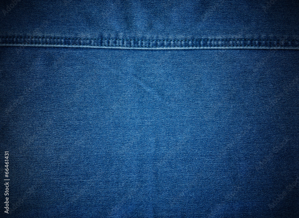 Naklejka premium Stitched denim