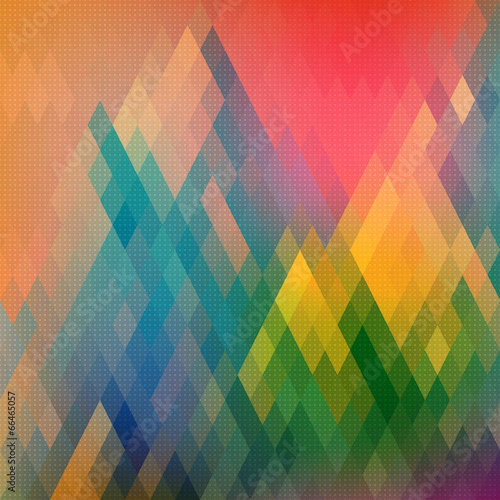 Abstract Rhombus Background