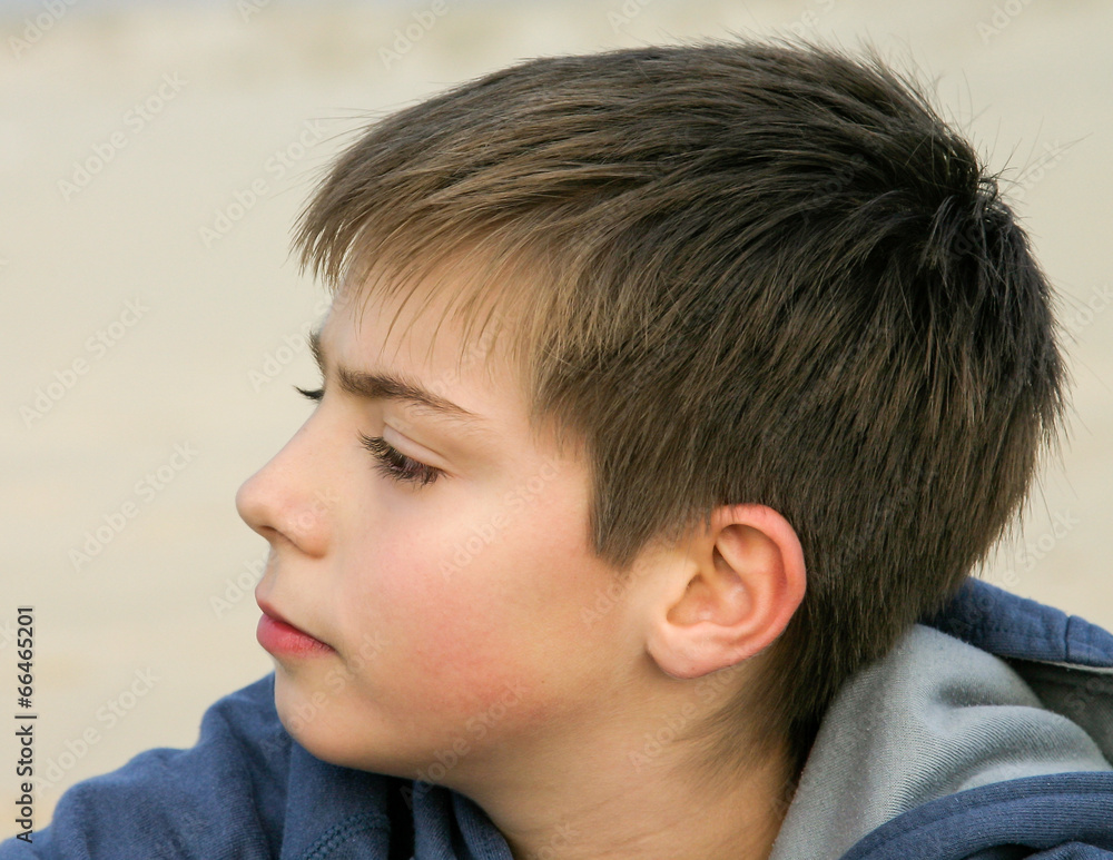 portrait d'un jeune garçon