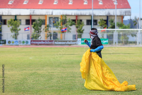 Pattani - MARCH 9- Many Fantasy kites in the International Kite photo