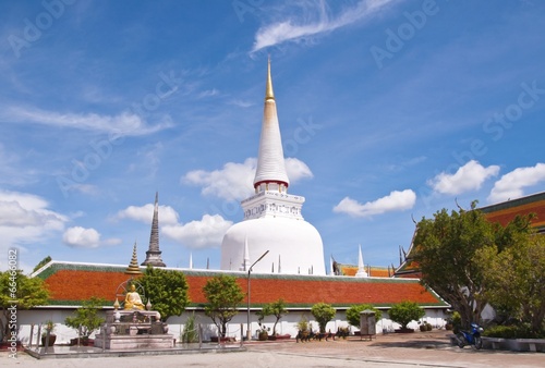 Mahathat temple at Nakhon Si Thammarat  Thailand