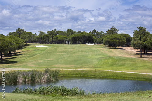 Golf course on Vilamoura, Portugal
