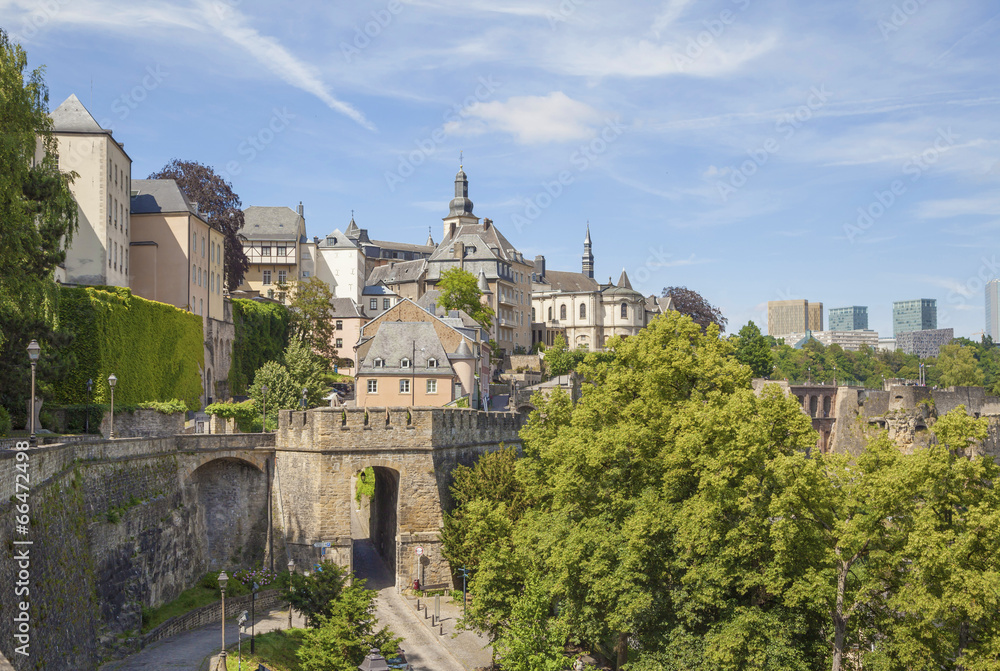 Old town and Fortifications of Luxembourg
