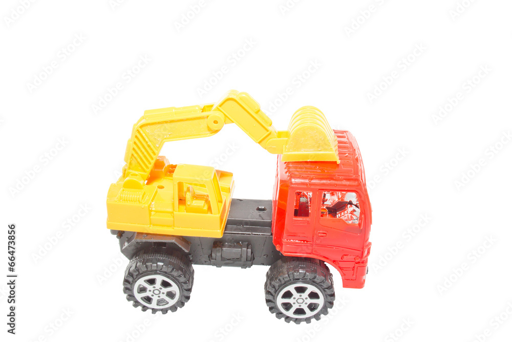 Toy Loaders isolate on white Toy Loaders isolate on white