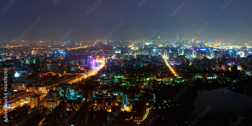 Beijing at night