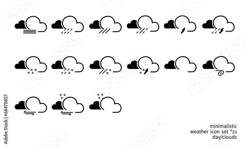 weather icon set 21