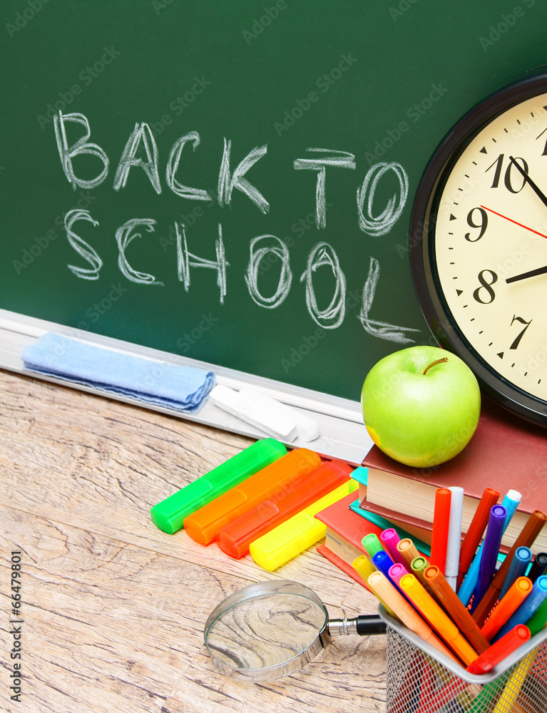 Back to school. Back to school.
