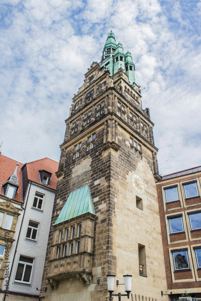 Stadthausturm am Prinzipalmarkt Münster Westfalen