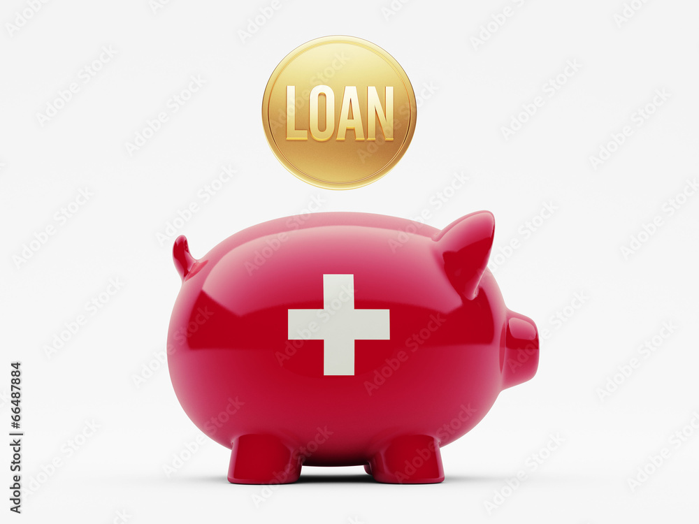 Switzerland Loan Concept