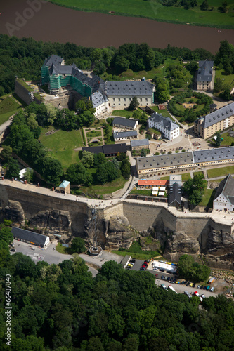 Festung Königstein, Sachsen, Deutschland