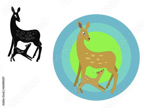 Deer emblem