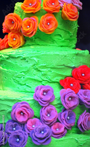 Decorative cake.