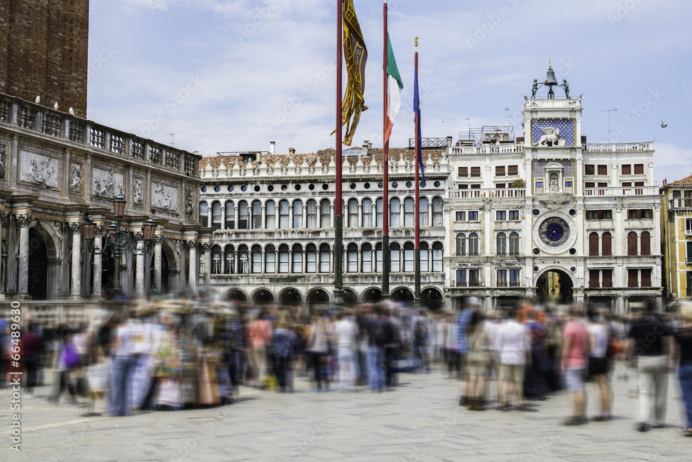 Naklejka premium Square San Marco in Venice