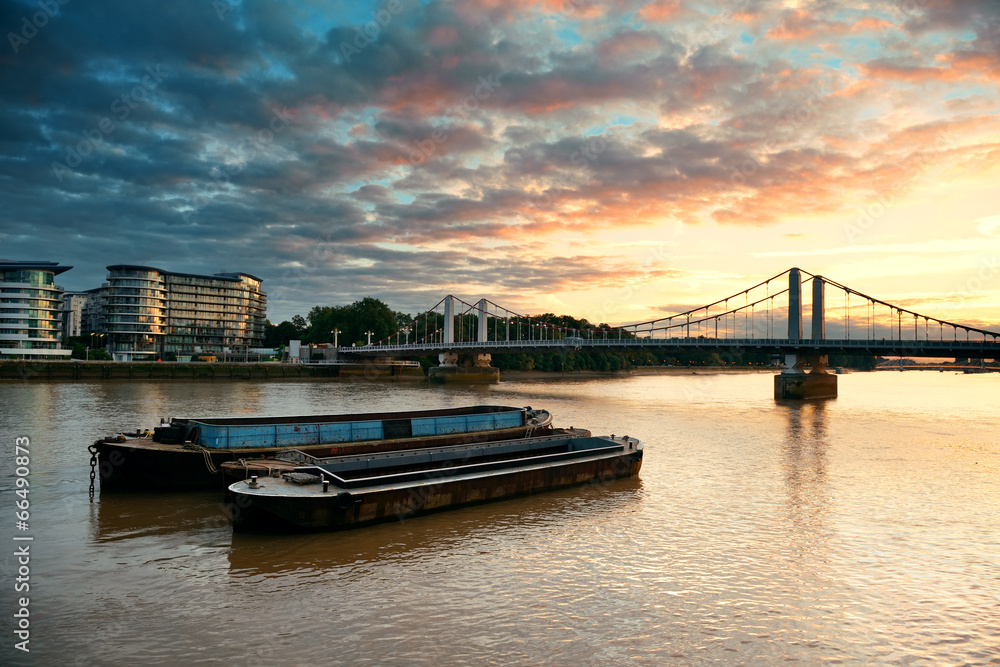 Naklejka premium London cityscape