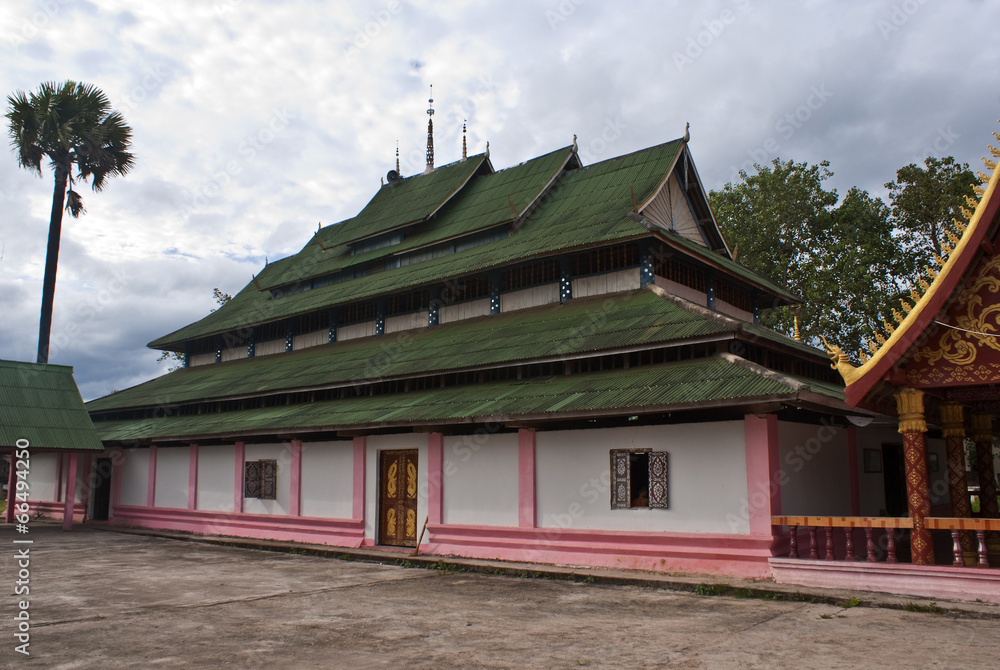  Monastery in Muang Sing, Northern Laos, Asia