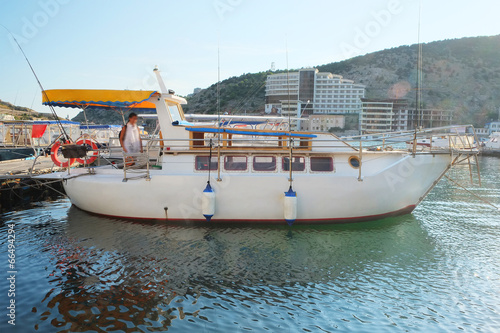 Tableau sur toile yacht