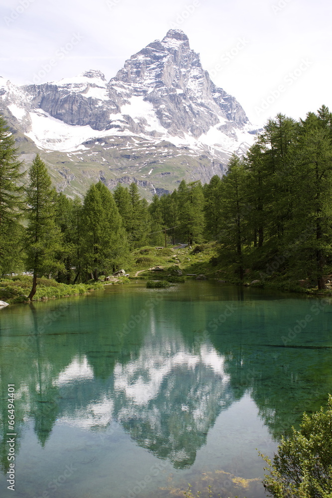 Naklejka premium Lago Blu