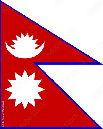 Flag of Nepal