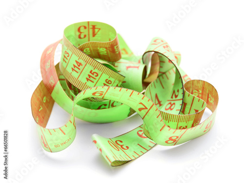 Foto Measuring tape.
